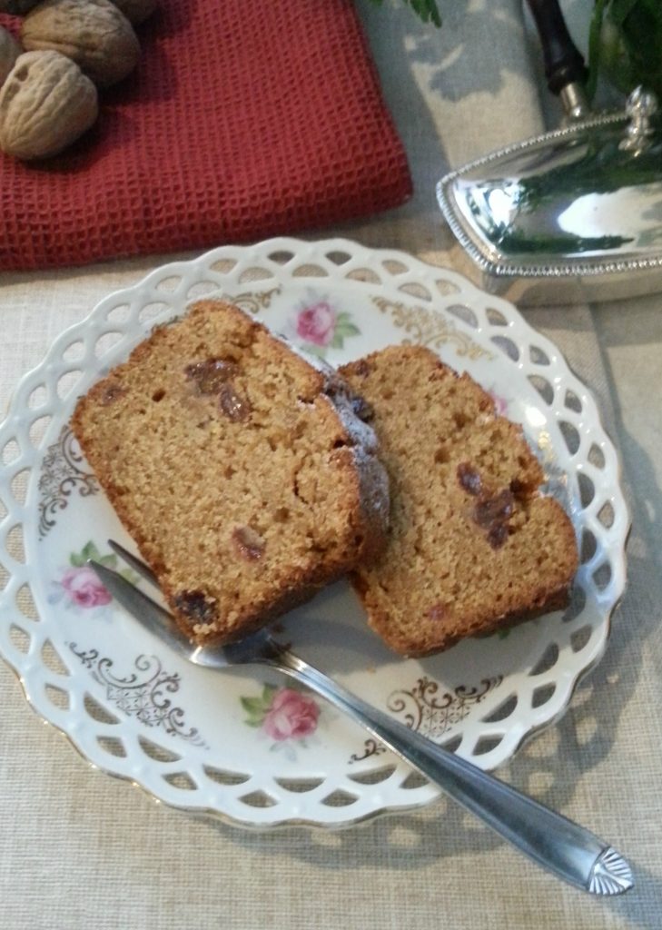 Plum polenta cake ricetta dolce