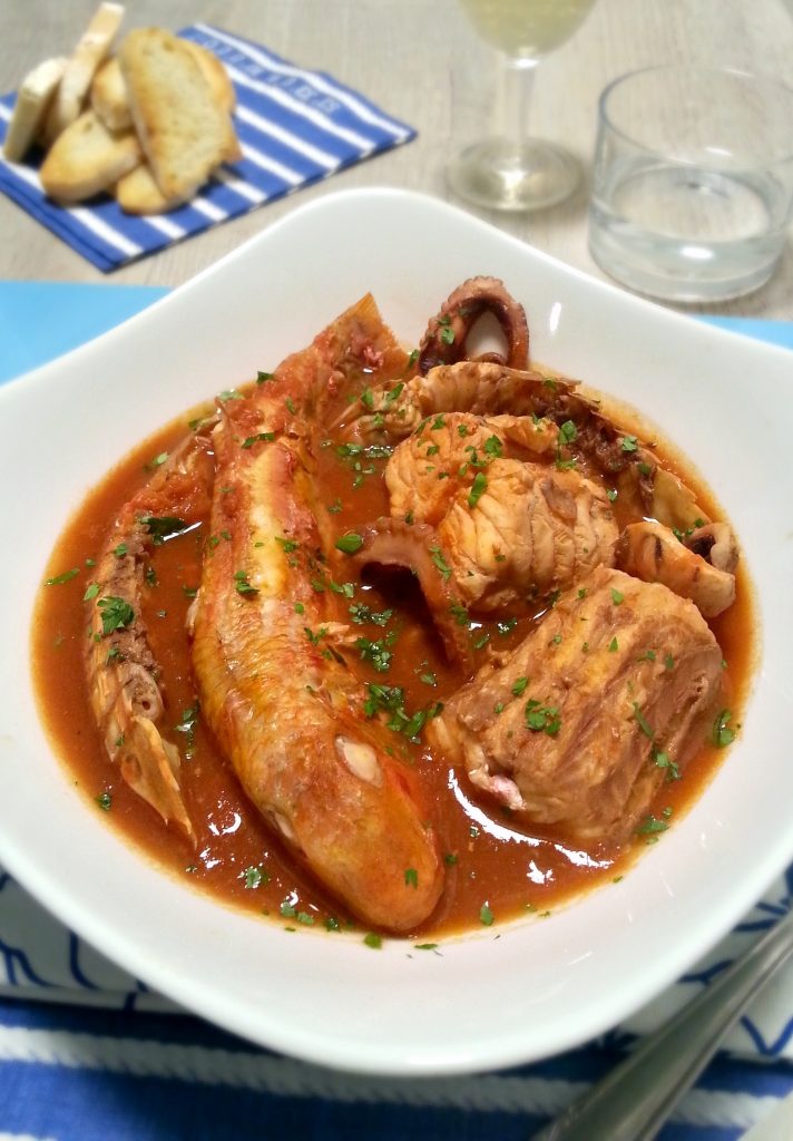 zuppa di pesce alla Mr B ricetta veloce