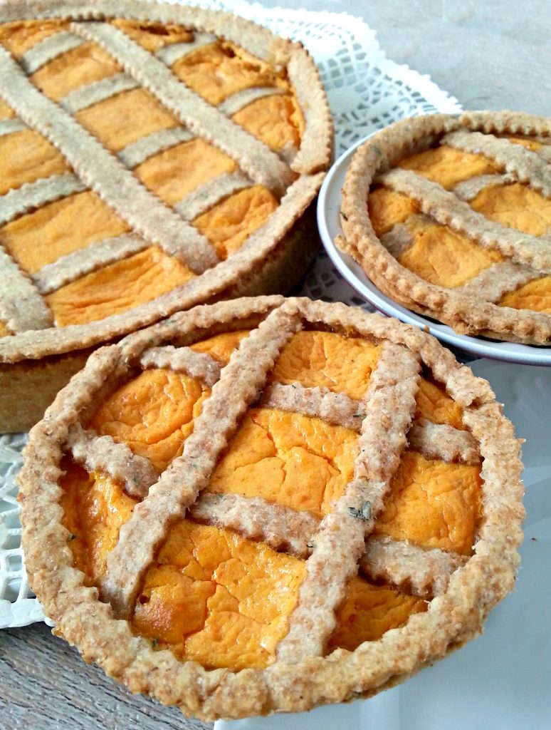 Crostata salata con crema di peperoni ricetta facile