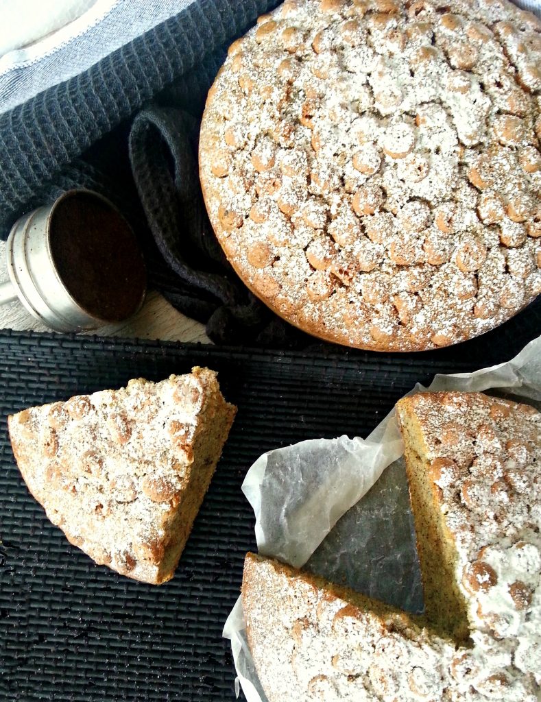 Torta amaretti e fondi di caffè senza burro