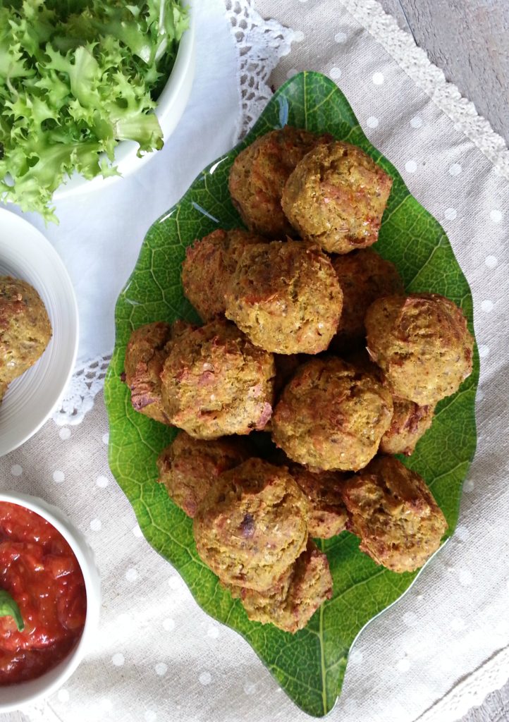 pOLPETTE DI MELANZANE PRONTE PER ESSERE GUSTATE