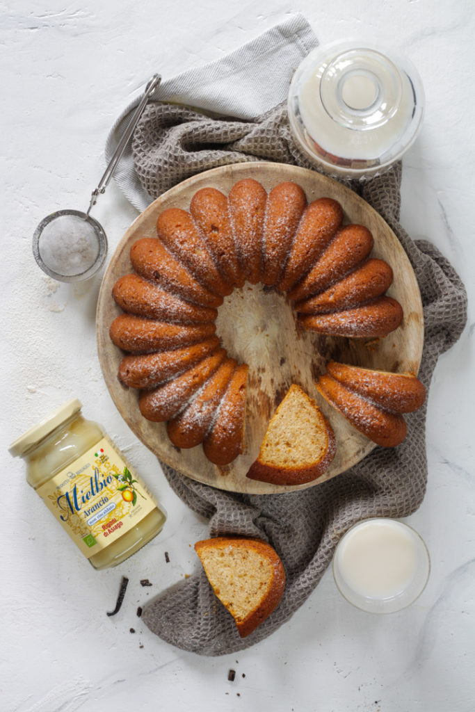 Ciambella panna miele e vaniglia Rigoni di Asiago