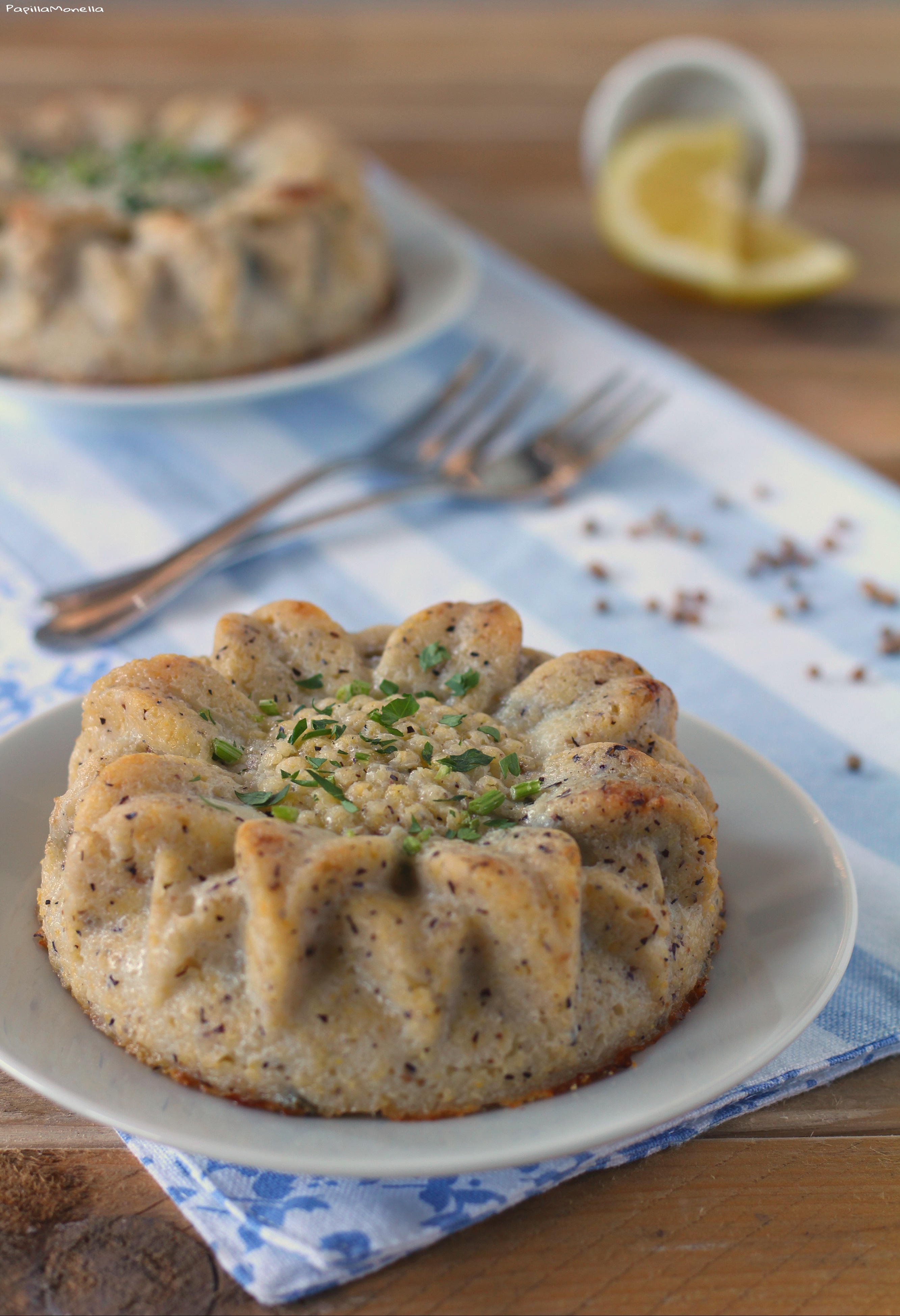 Sformato light di cavolfiore al coriandolo ricetta gustosa