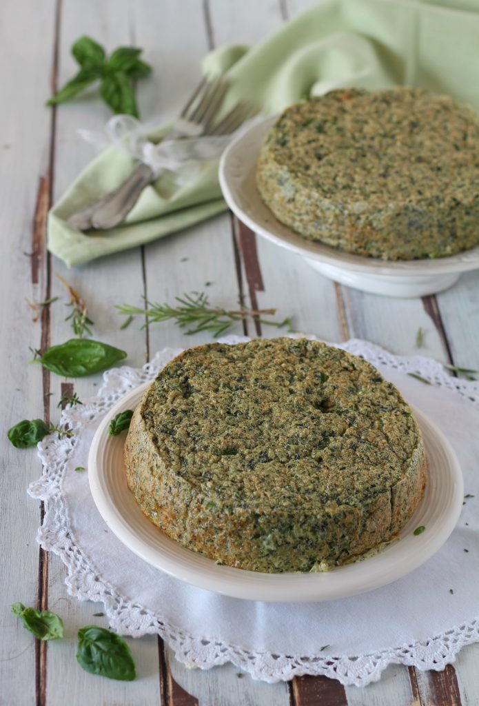 Sformato di quinoa cavolo nero e albumi ricetta light