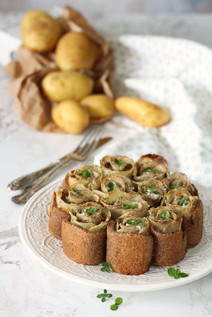 Torta salata con patate e senape di Dijon Maille