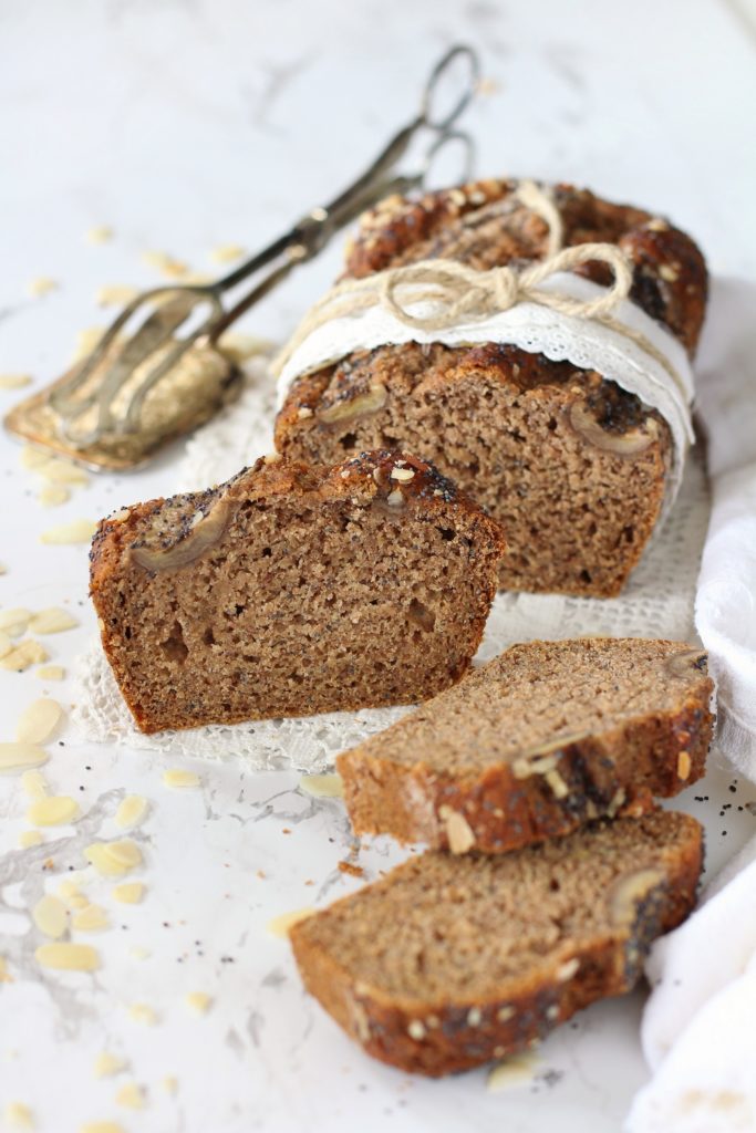 Banana bread vegan senza saccarosio light