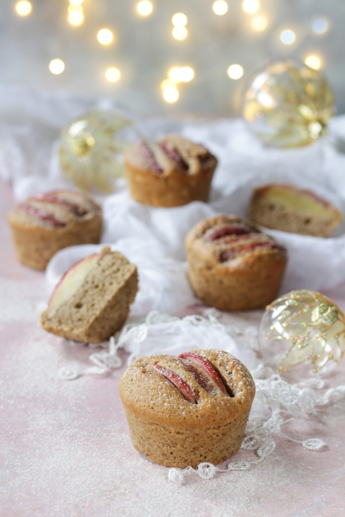 Muffin alle mele e spezie pronti da gustare