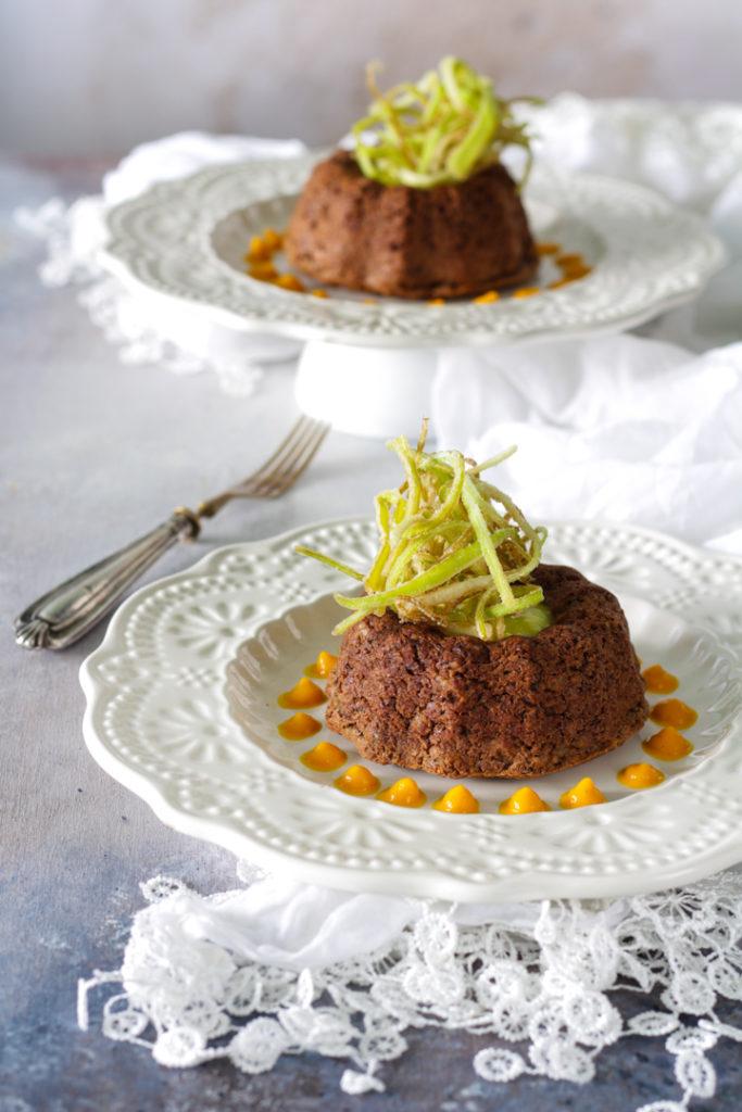 Sformato di lenticchie zucca e porro ricetta light