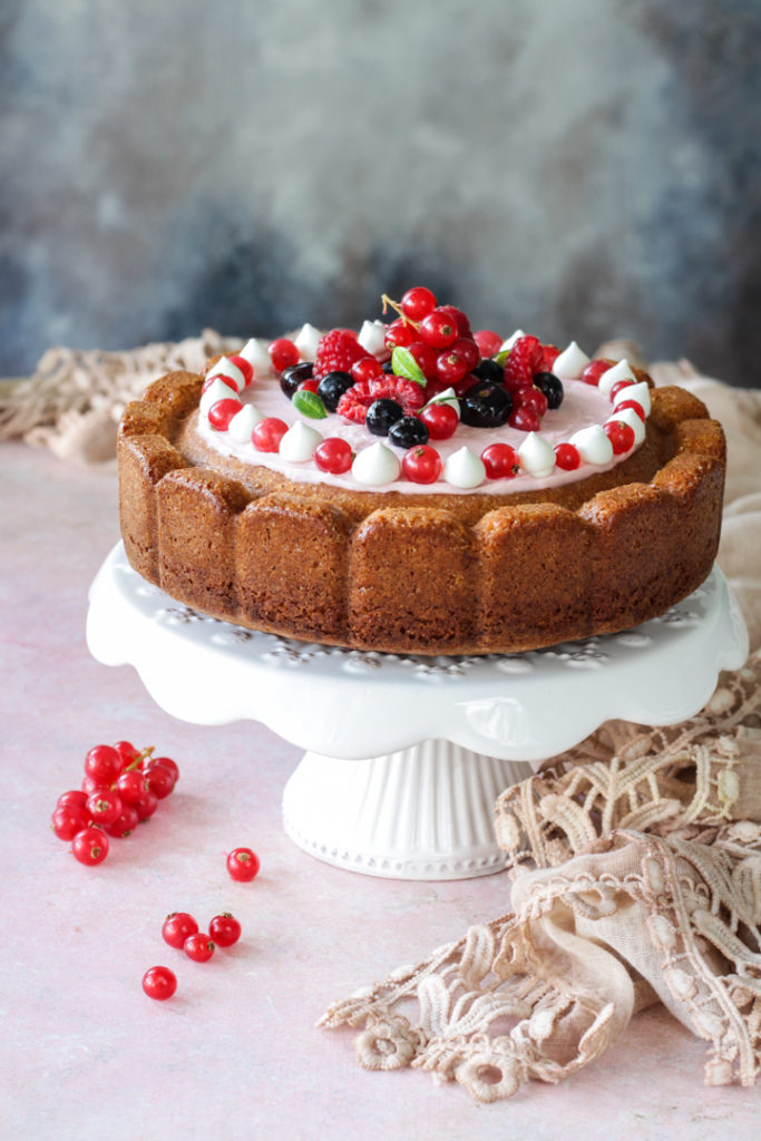 torta con Alchermes e paprika dolce San Valentino