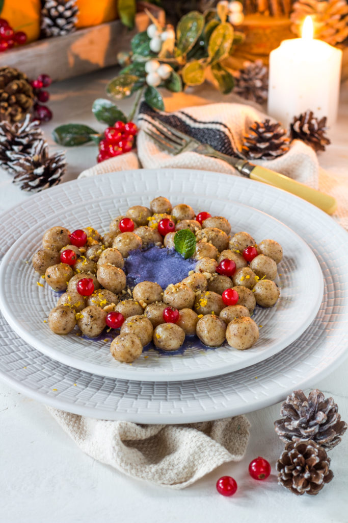 Gnocchetti di farro e ricotta con cavolo cappuccio facili per Natale