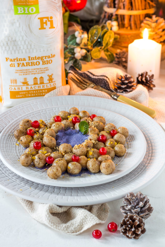 Gnocchetti di farro e ricotta con cavolo cappuccio Molino Rachello