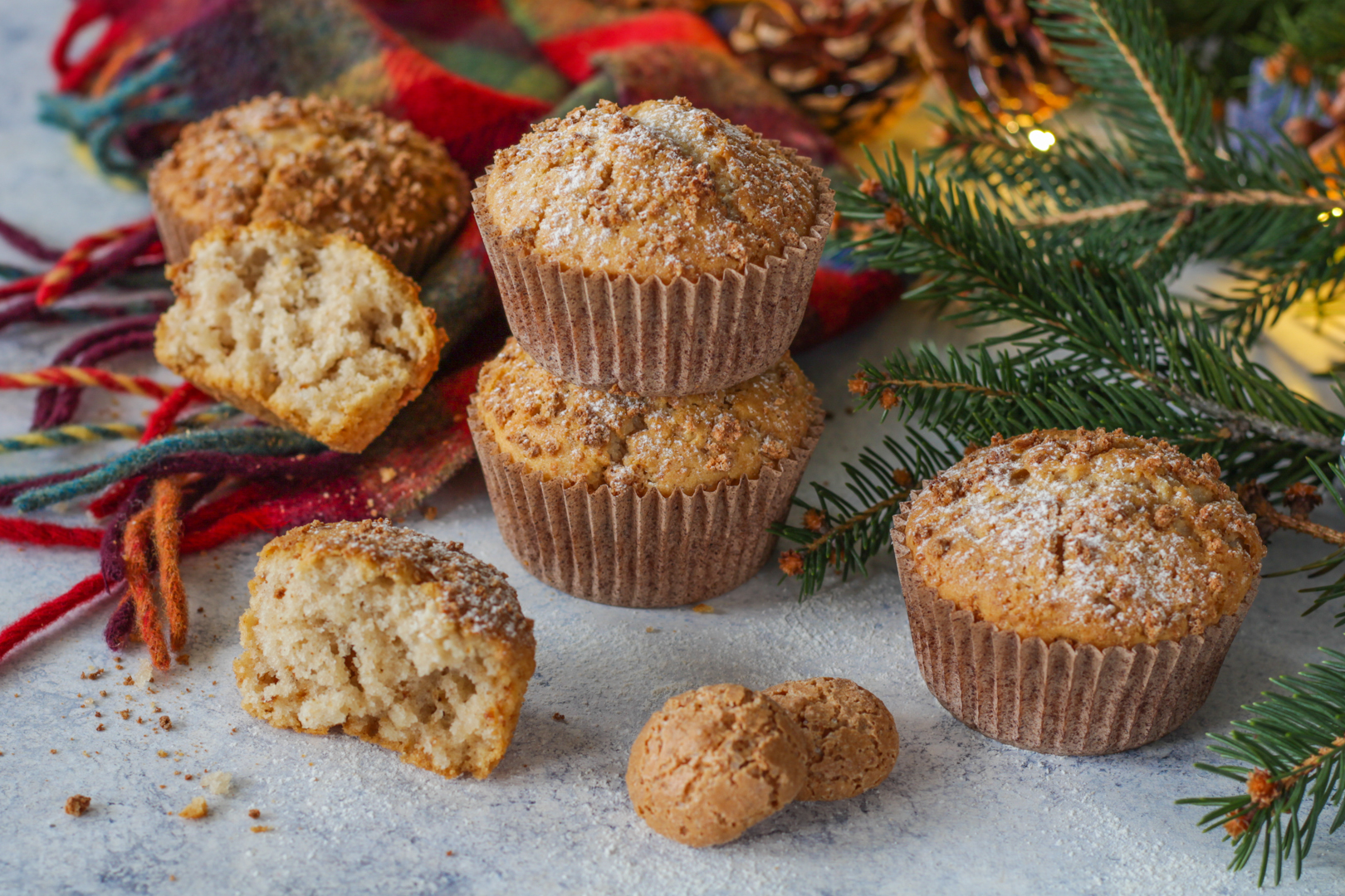 Muffin Panna E Amaretti Senza Uova Velocissimi Soffici E Golosi