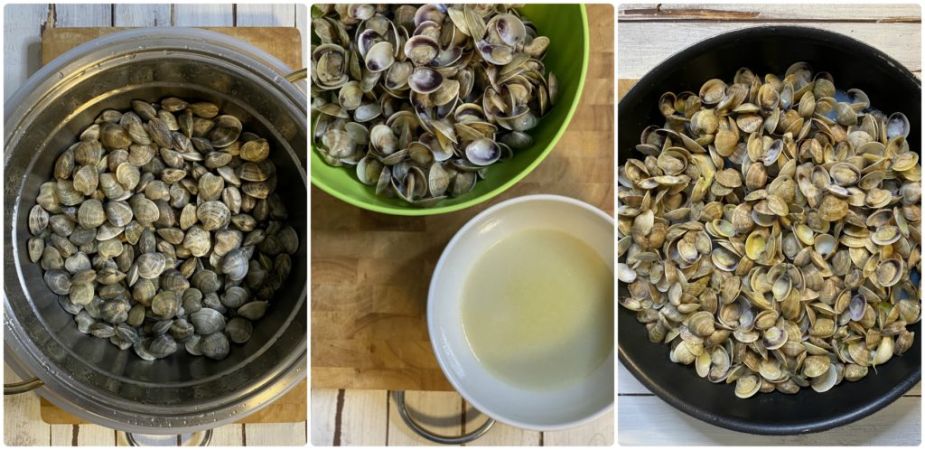 Clam chowder apertura vongole Iper la grande i