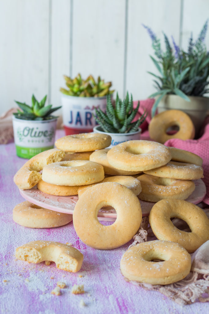 Biscotti donuts da inzuppo per colazione