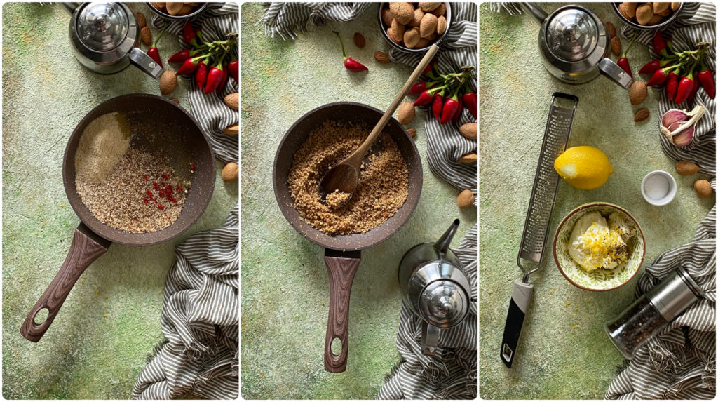 crumble croccante per pasta