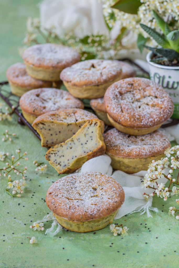 Tortine alla ricotta senza glutine glutenfree