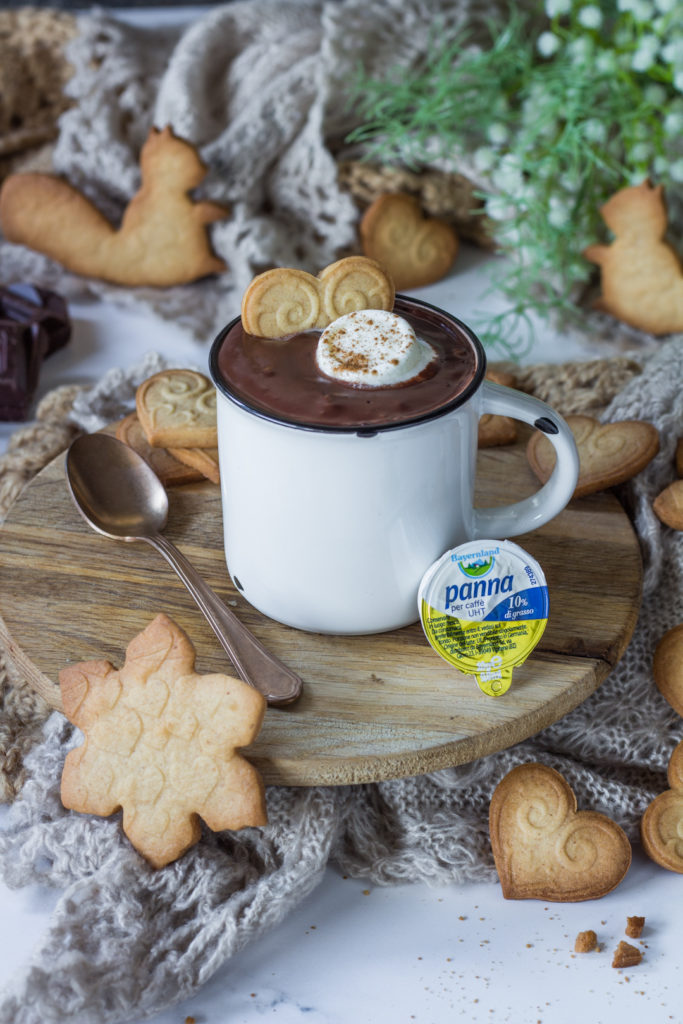 Cioccolata speziata con gelo di panna Bayernland