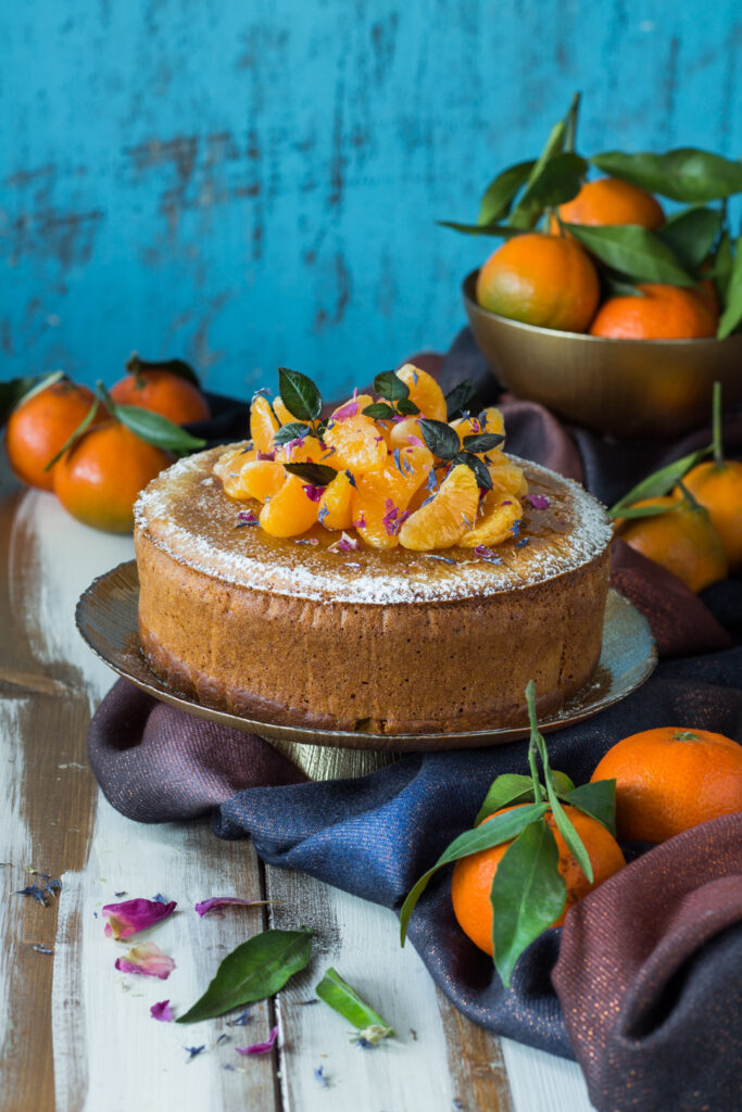 pane vegano di clementine frullate