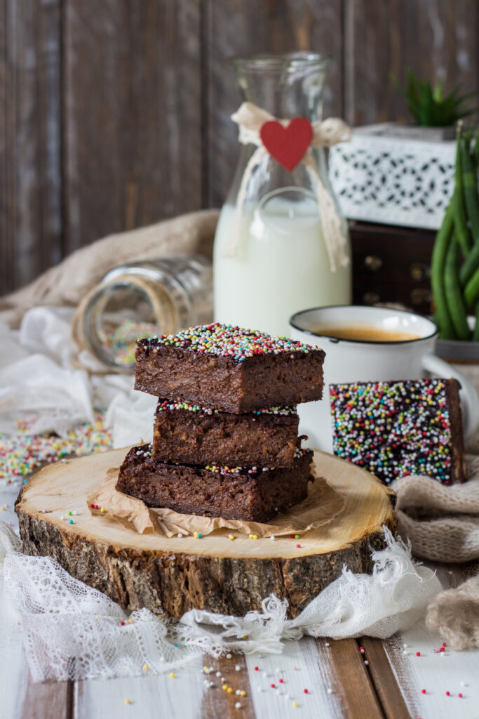 Brownies vegani di pane ricetta facile