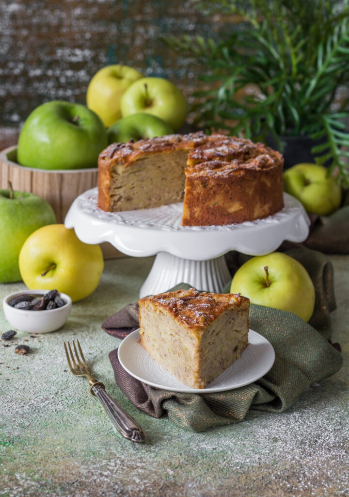 Torta di mele in friggitrice ad aria, cottura senza teglia e direttamente  nel cestello - Friggi ad aria