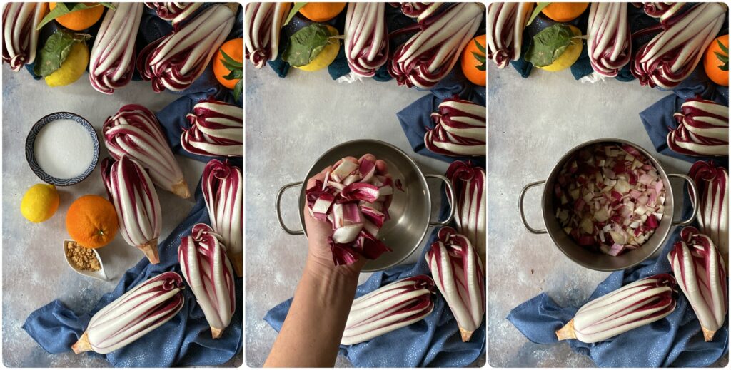 COMPOSTA AL RADICCHIO ricetta step by step