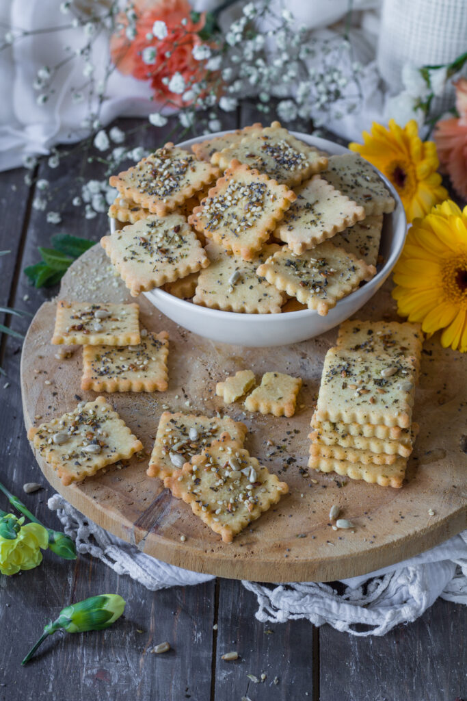 crackers di riso e ceci senza glutine facilissimi