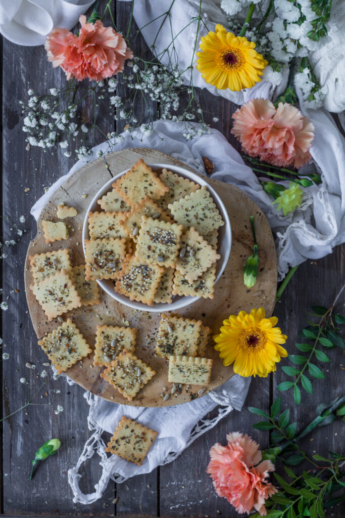 crackers di riso e ceci senza glutine