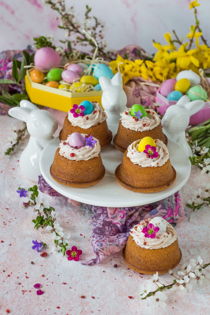 Tortine alla panna con crema al Fiordifrutta