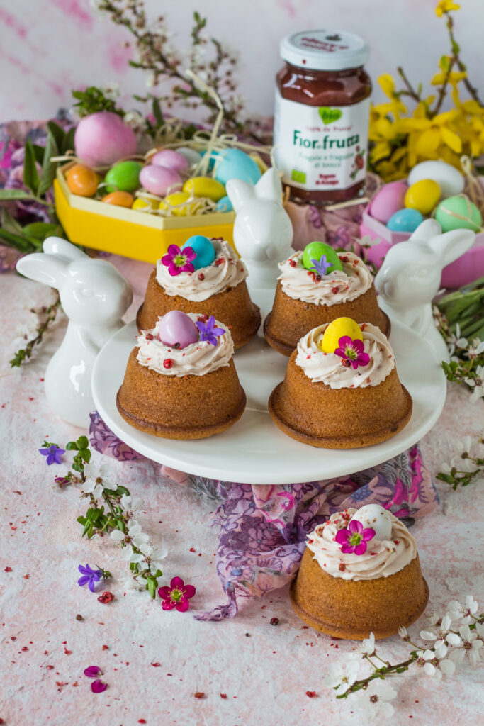 Tortine alla panna con crema al Fiordifrutta RIGONI DI ASIAGO