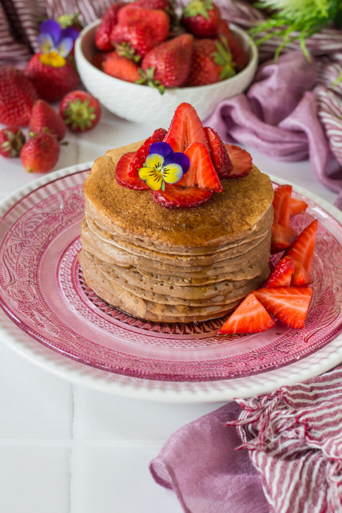 Pancakes vegani morbidi e pronti in 5 minuti