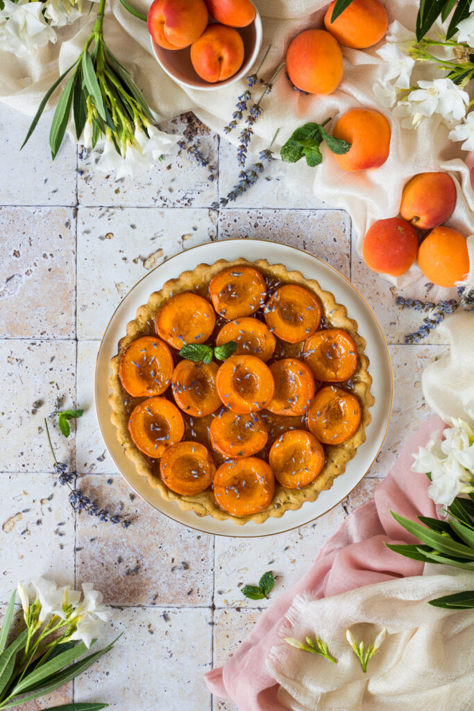 cROSTATA VEGAN CON ALBICOCCHE FRESCHE VELOCE