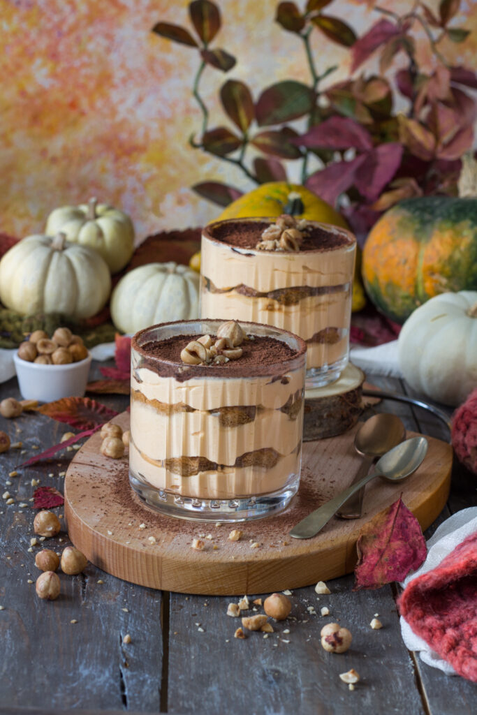 Tiramisù alla zucca leggero e velocissimo