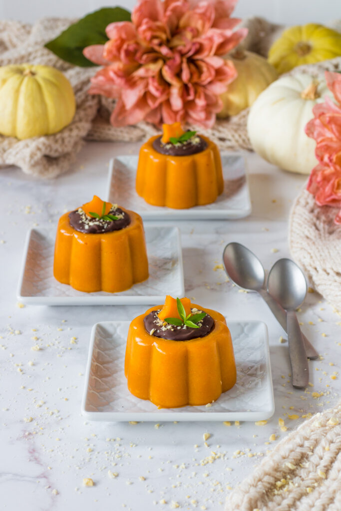 Budino vegano alla zucca