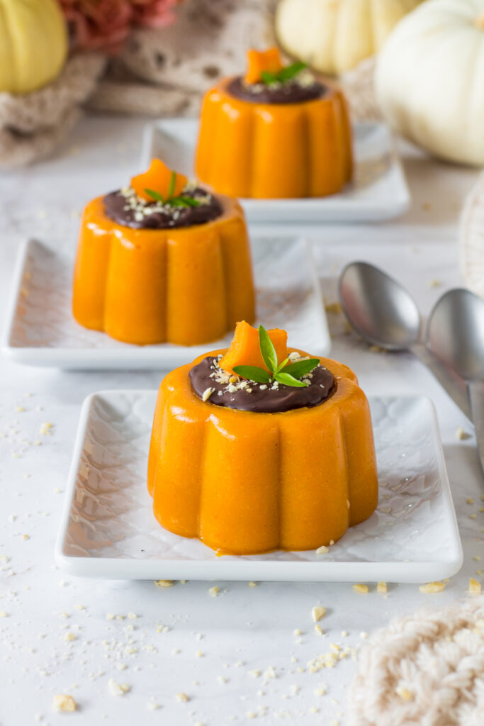 Budino vegano alla zucca