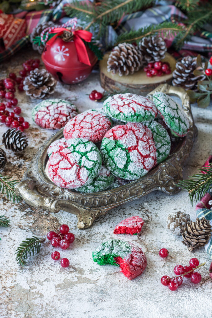 biscotti crinkle cookies senza burro