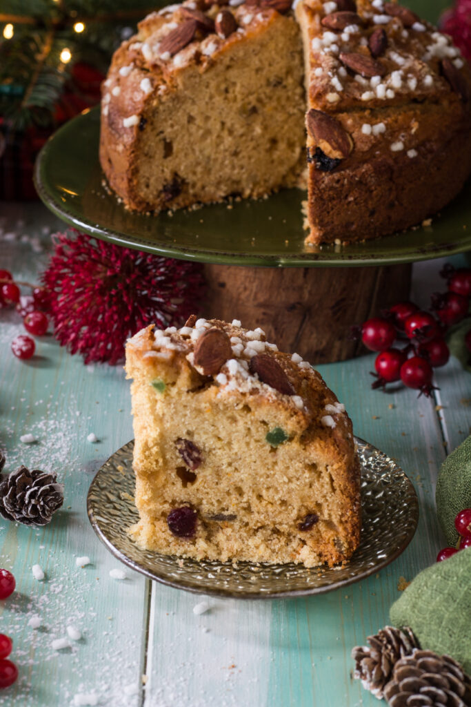 Panettorta - torta finto panettone senza lattosio