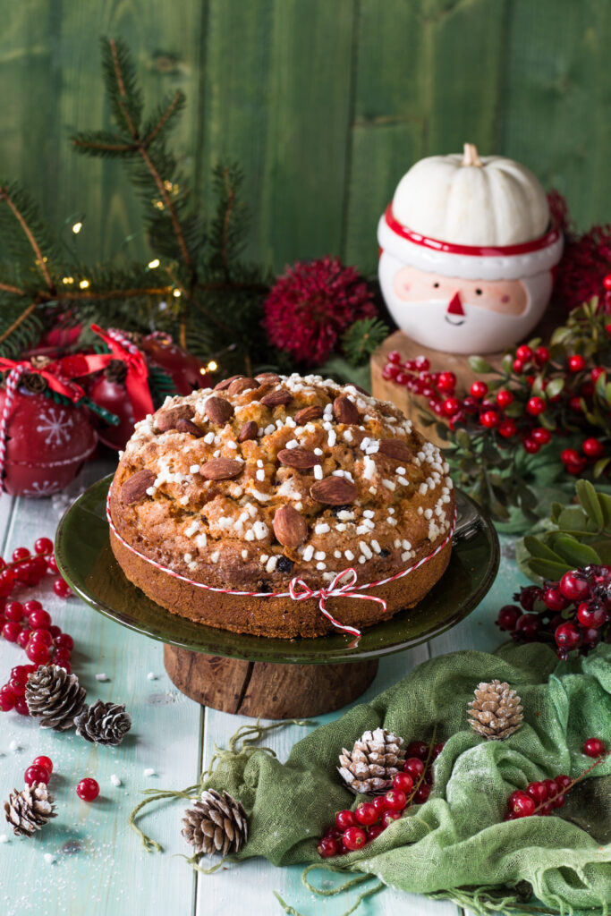 Panettorta - torta finto panettone senza lattosio