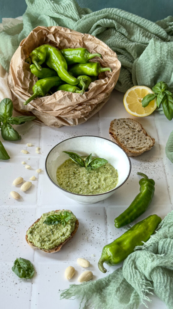 Pesto di friggitelli senza cottura