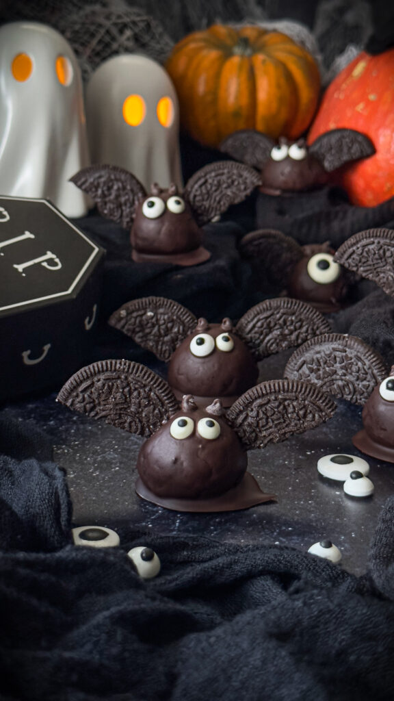 Oreo bat dolcetti di Halloween