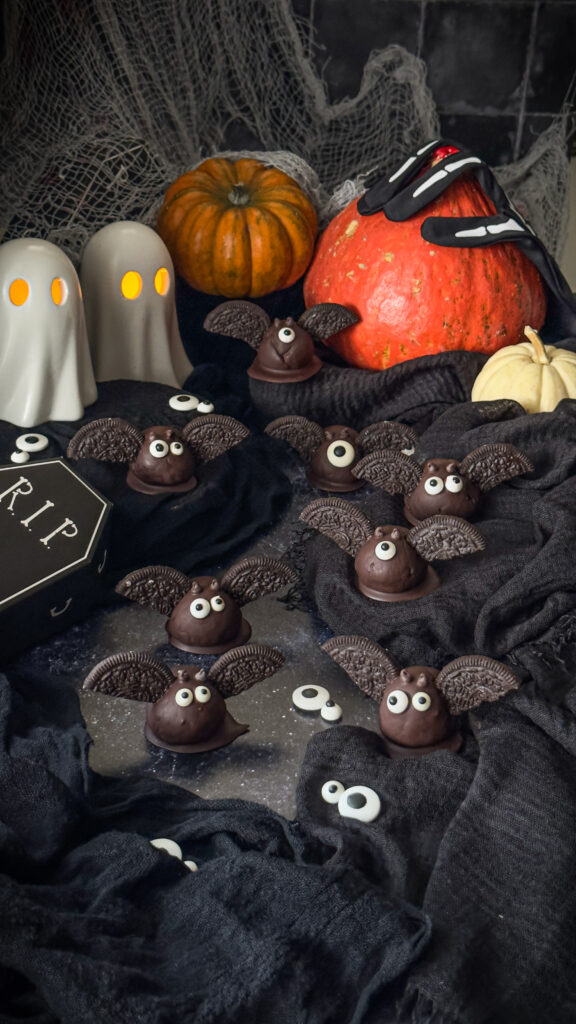 Oreo bat dolcetti di Halloween