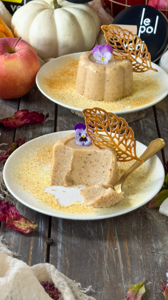 Budini mela e zucca senza zuccheri raffinati