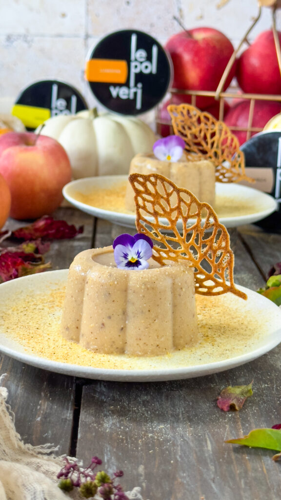 Budini mela e zucca senza zuccheri raffinati