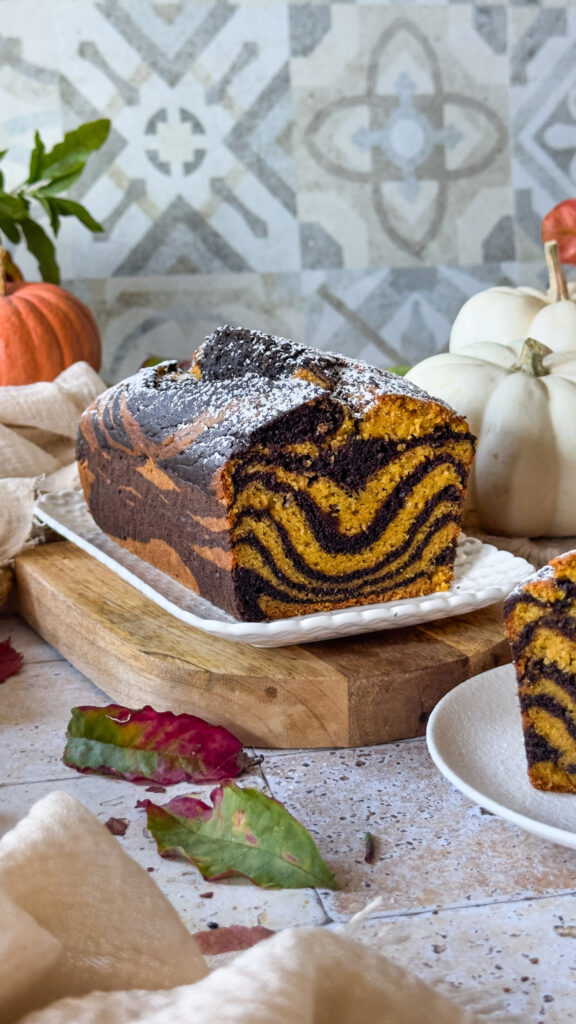 Plumcake veg marmorizzato autunnale