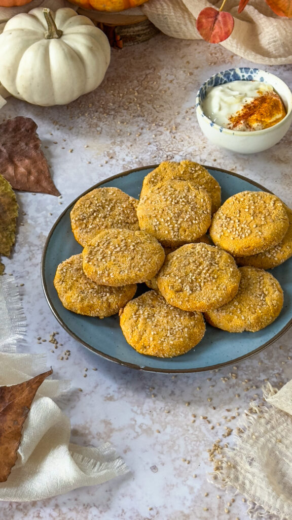 Crocchette veg di zucca e ceci senza glutine
