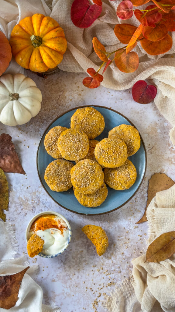 Crocchette veg di zucca e ceci senza glutine