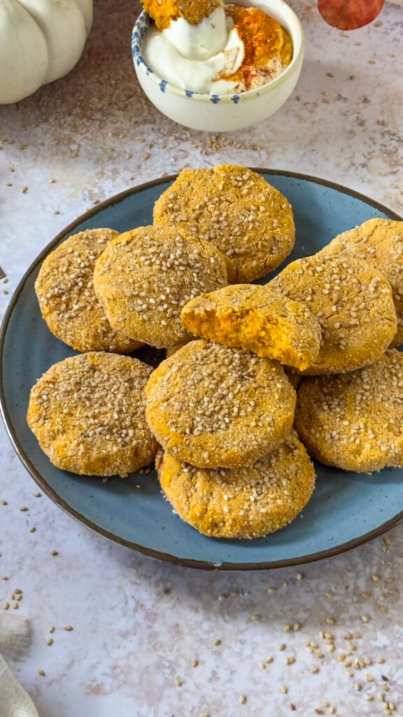 Crocchette veg di zucca e ceci senza glutine