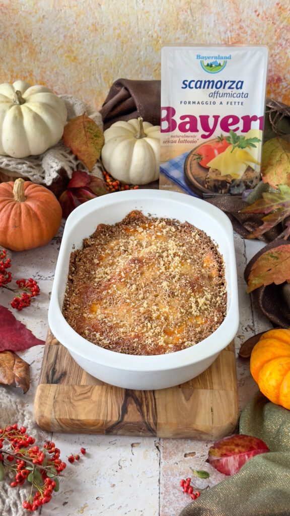 Lasagnetta di zucca senza glutine e lattosio
