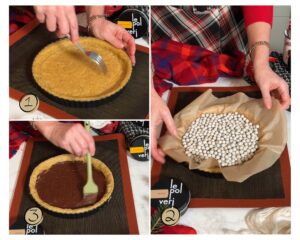 cottura in bianco frolla veg con pesini