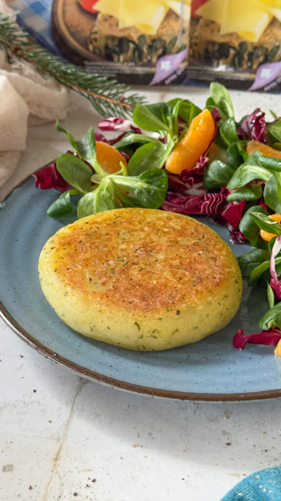 Burger di patate senza glutine e lattosio