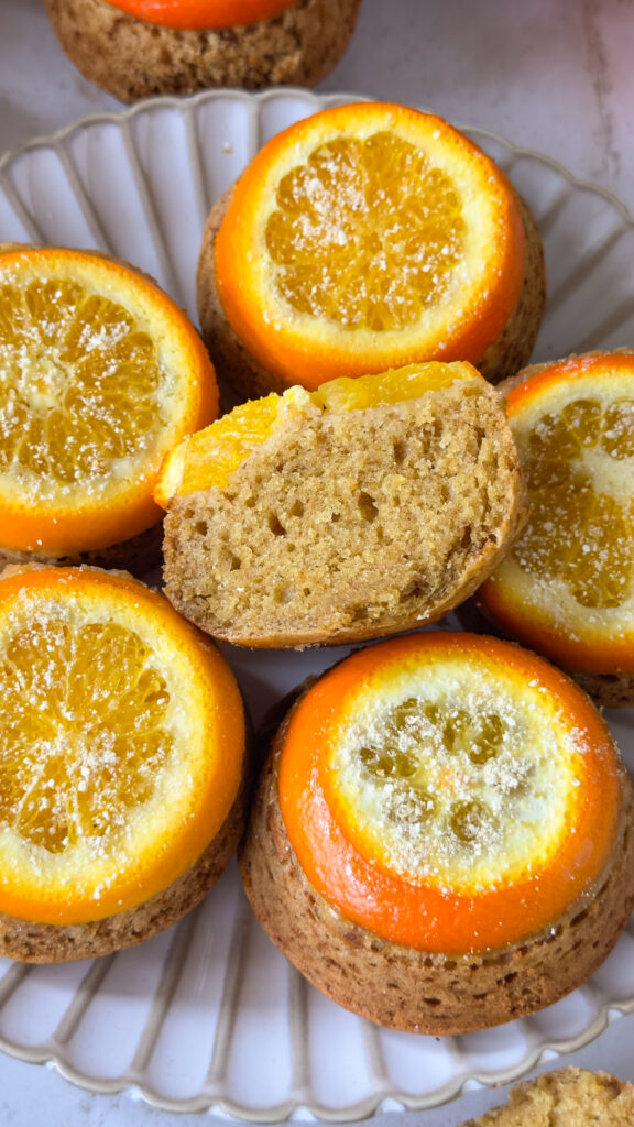 Tortine agli agrumi veg senza zuccheri raffinati